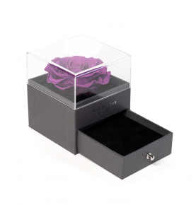 Luxury Jewelry Box Necklace Ring Eternal Flower Box Preserved Roses Gift Box