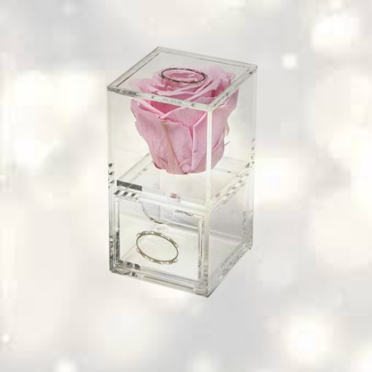 Acrylic <a href=https://tsmpreservedflower.com/flower-packaging.html target='_blank'>Flower Box</a>, Acrylic Rose Box, Acrylic Gift Box with Drawer 6-6.png