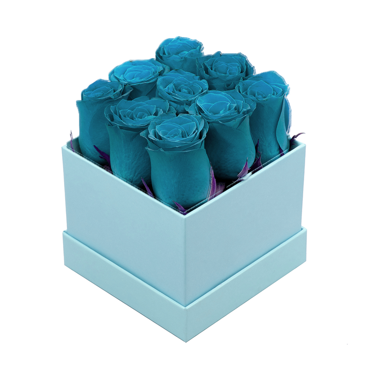 Rose Flower Paper Square,Square Box Preserved <a href=https://tsmpreservedflower.com/Preserved-Rose-Head.html target='_blank'>roses</a>,Square Box 9.png