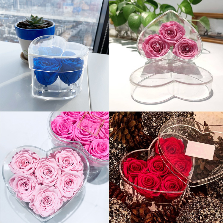 Heart Shaped Boxes For <a href=https://tsmpreservedflower.com/Preserved-Rose-Head.html target='_blank'>roses</a>, Acrylic <a href=https://tsmpreservedflower.com/flower-packaging.html target='_blank'>Flower Box</a>, Acrylic Heart <a href=https://tsmpreservedflower.com/flower-packaging.html target='_blank'>Flower Box</a> 9.jpg