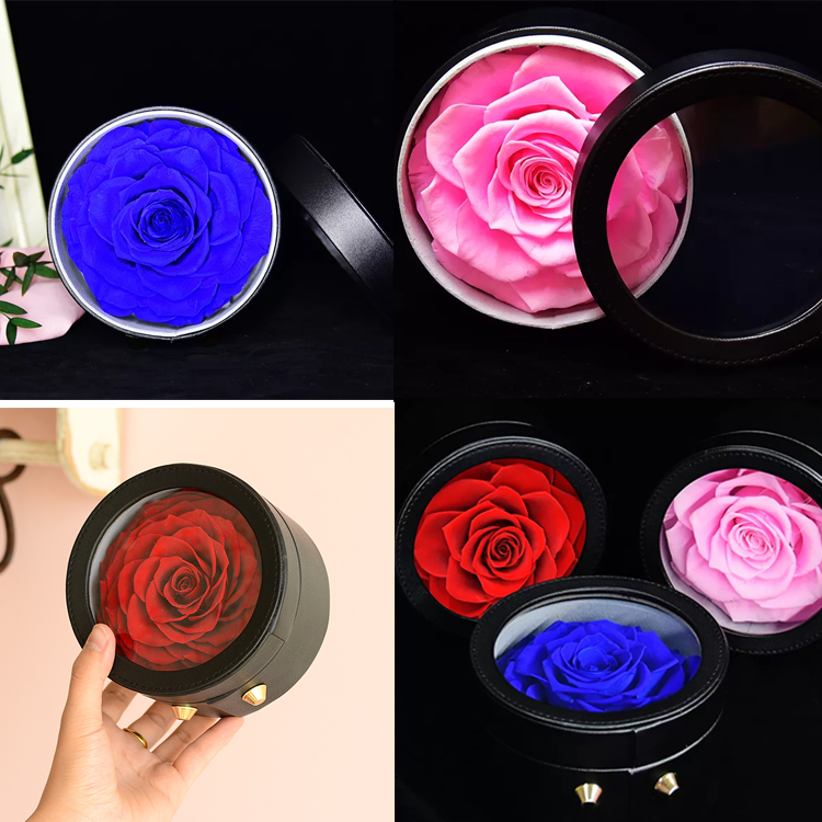 Eternal Roses, Forever Red Roses, Rivet Round Leather Gift Box 9.png